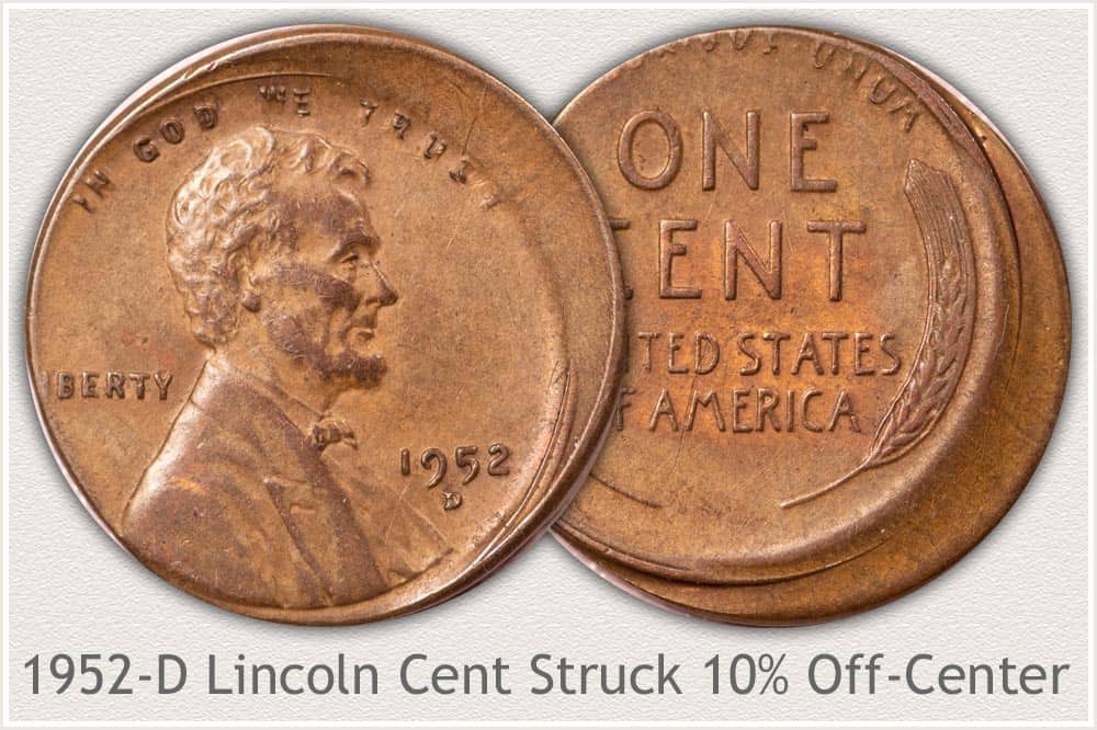 1952 Off-Center Nickels