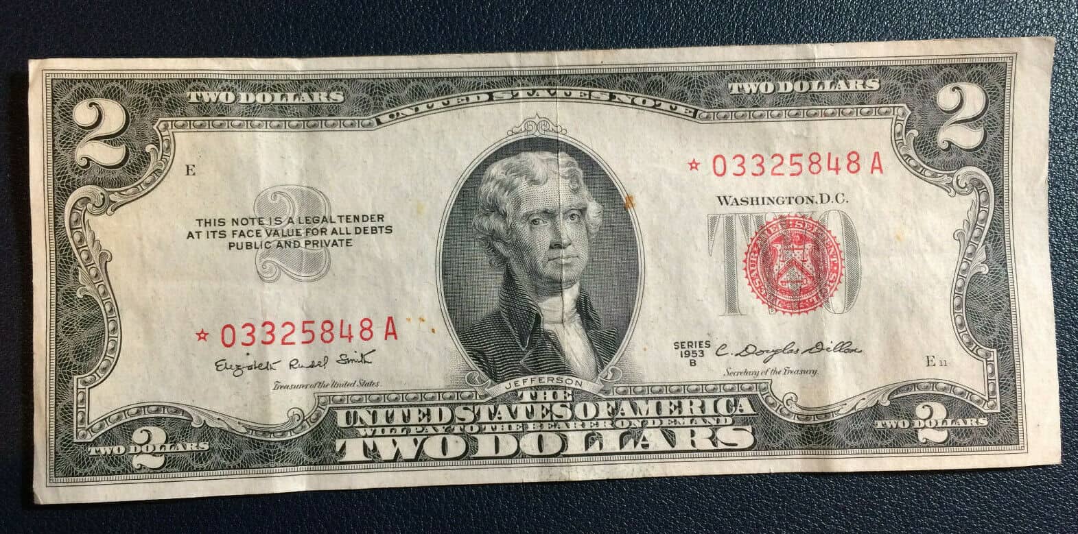 1953 2 Dollar Bill Value are "A", "B", "C", Plain, Star note worth money?