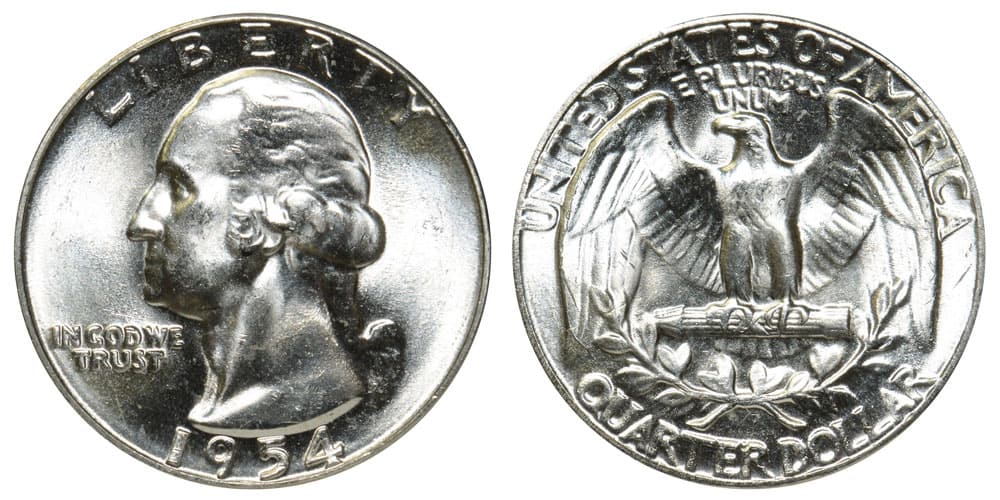 1954 Quarter Value Details
