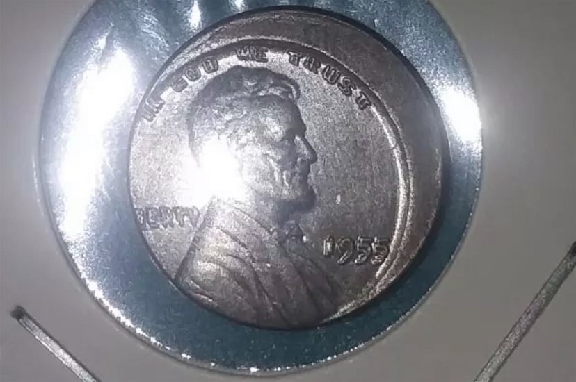 1955 Double Die Penny Off-Center Strikes