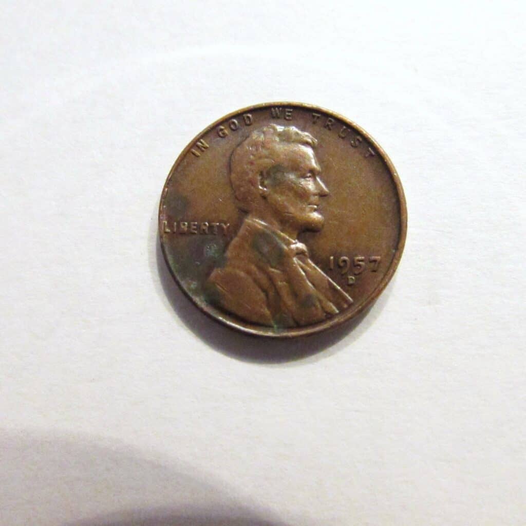 1957 Wheat Penny Value: are 