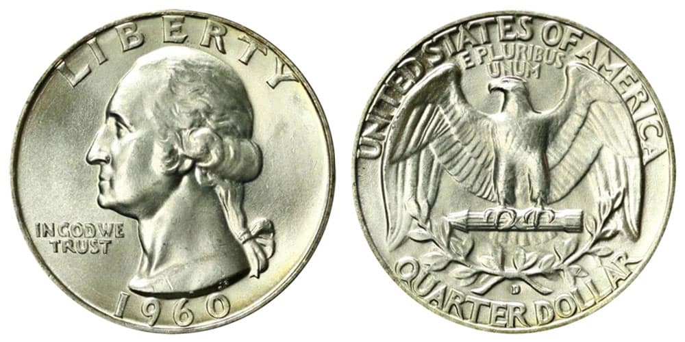 1960 D Quarter Value