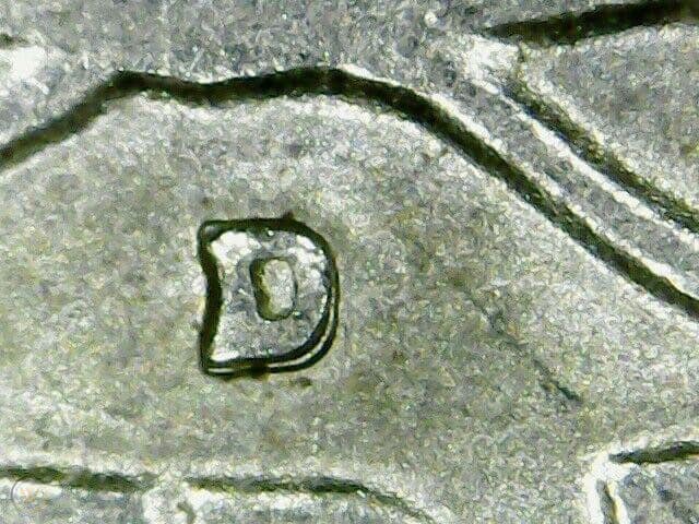 1961 "D" Quarter - Repunched Mint Mark Error