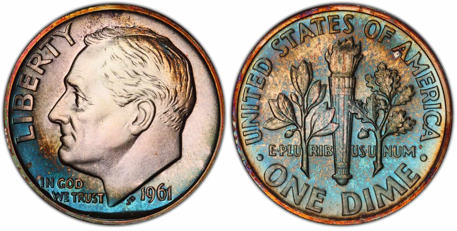 1961 Dime Proof Value
