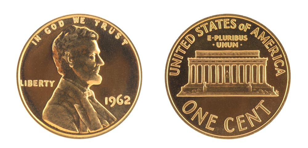1962 penny value