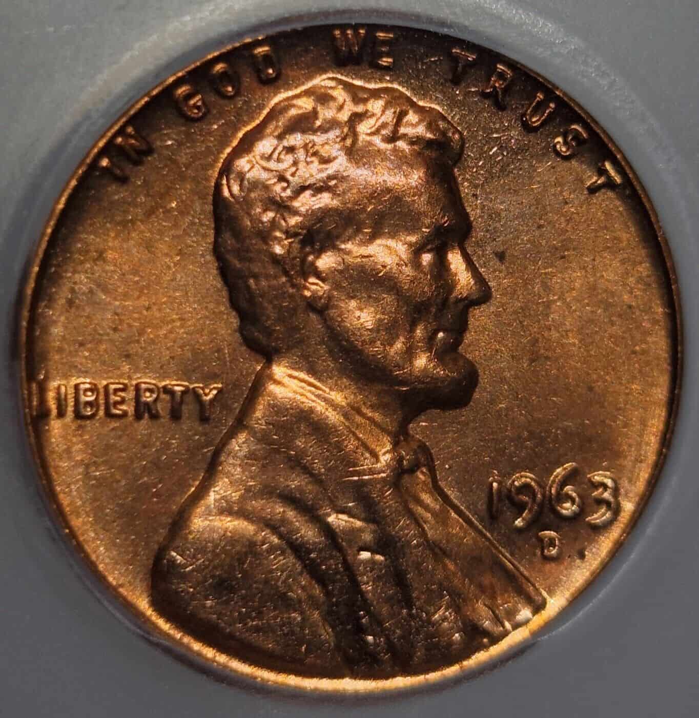 1963 D Penny