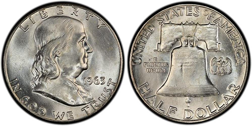 1963 (P) No Mint Mark Half Dollar Coin Value
