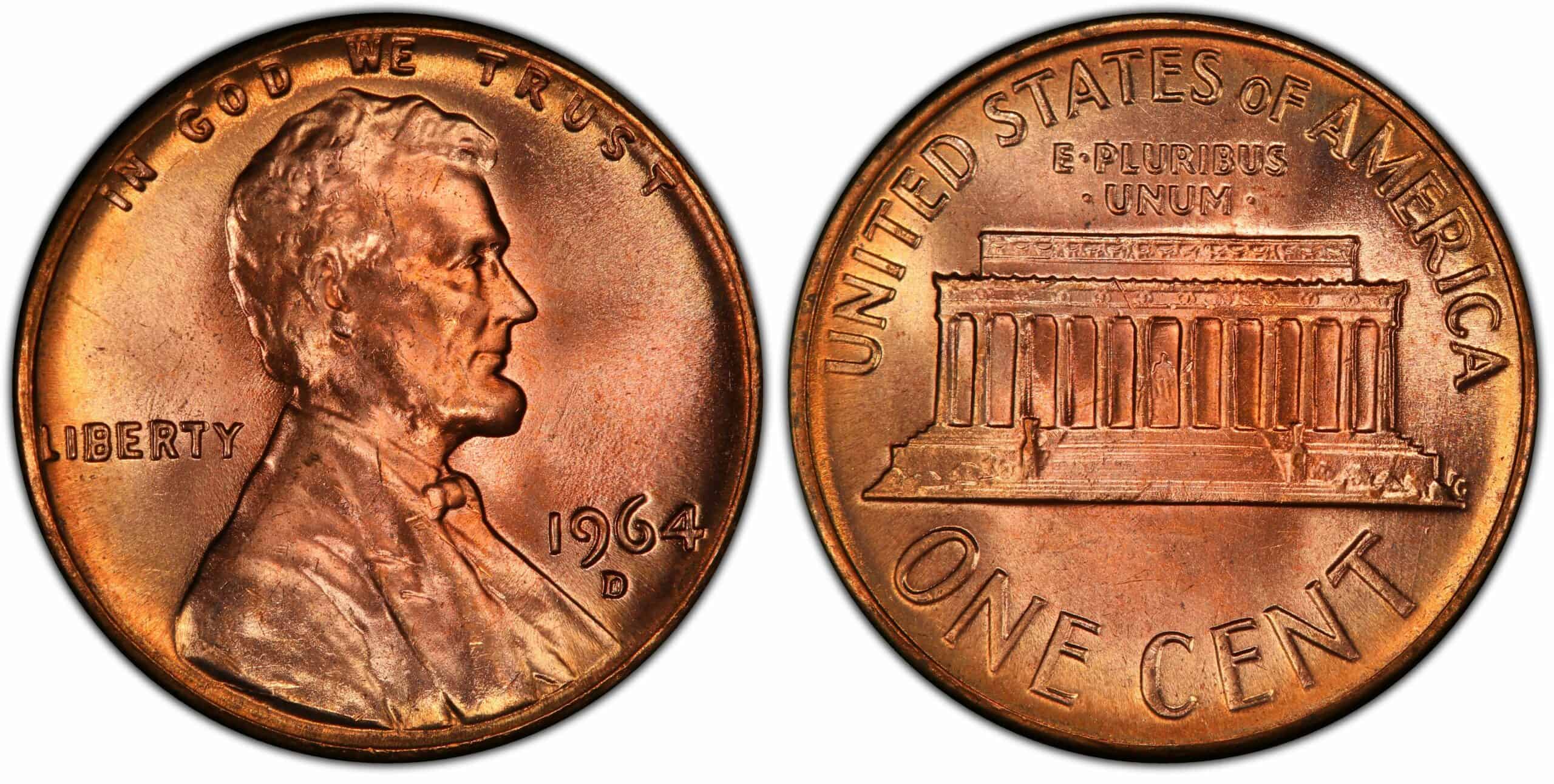 1964 "D" Penny Value