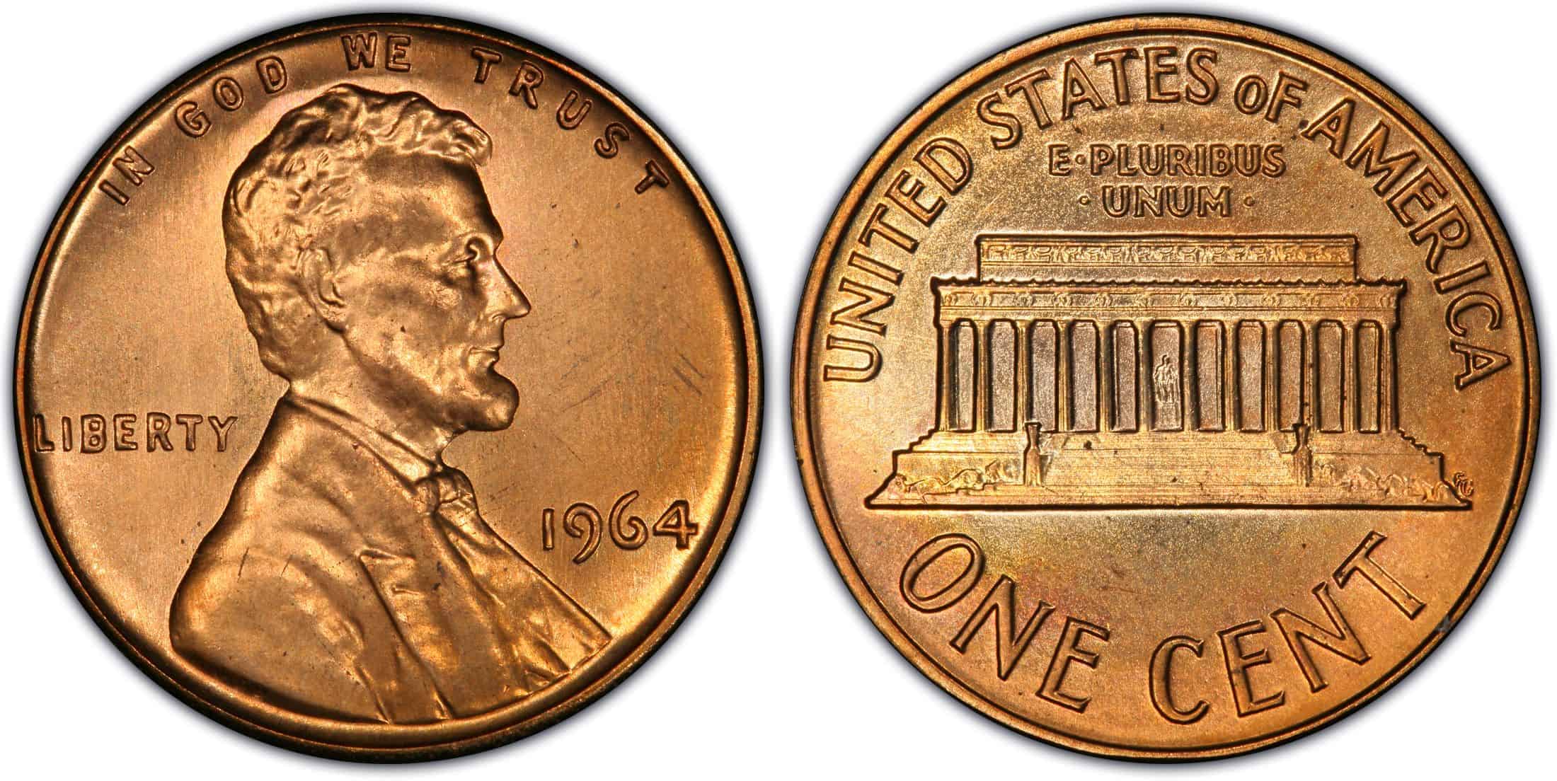 1964 Penny Details