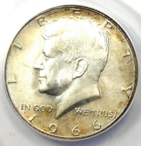 1966 Half Dollar No Mint