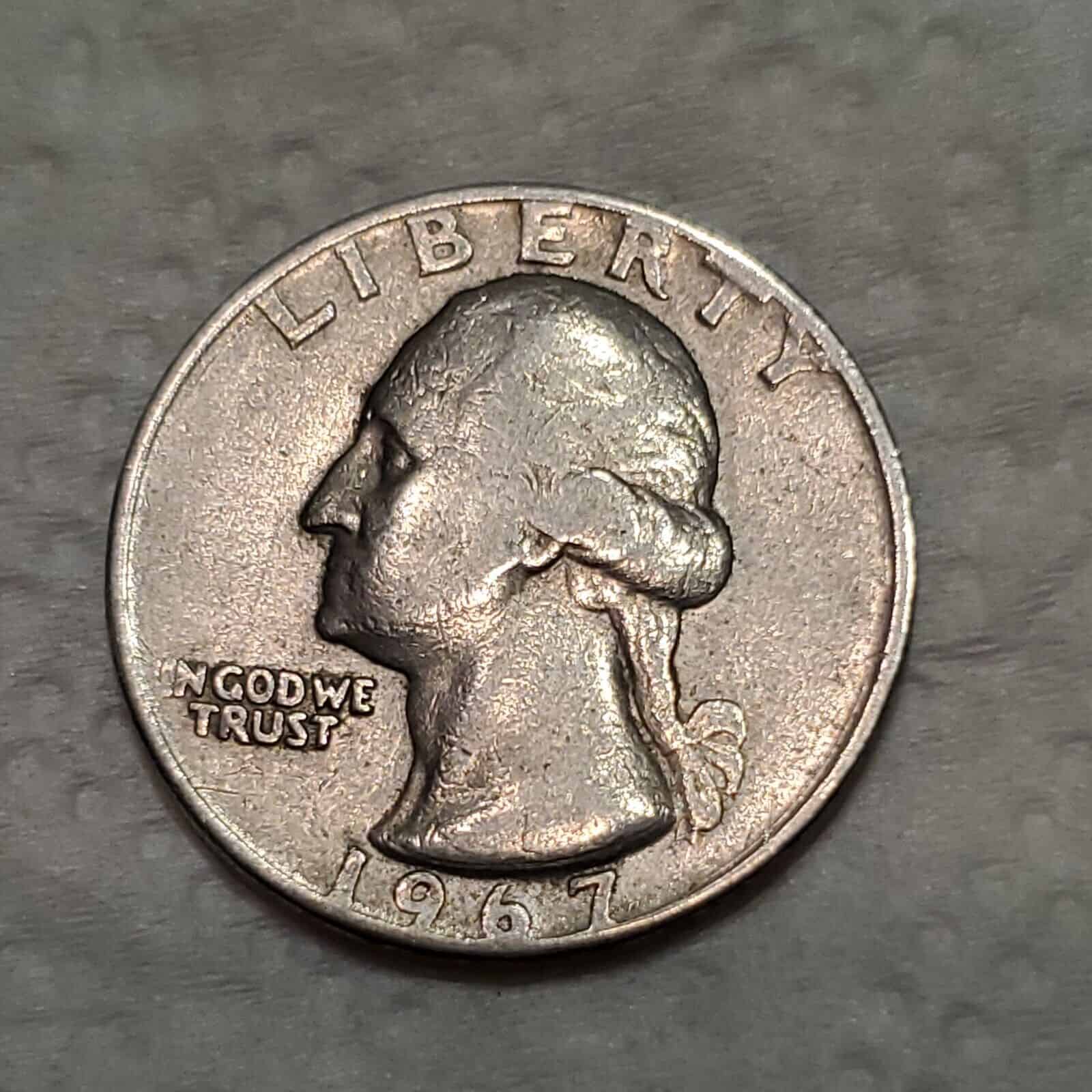 1967 Quarter Value for No Mint Mark