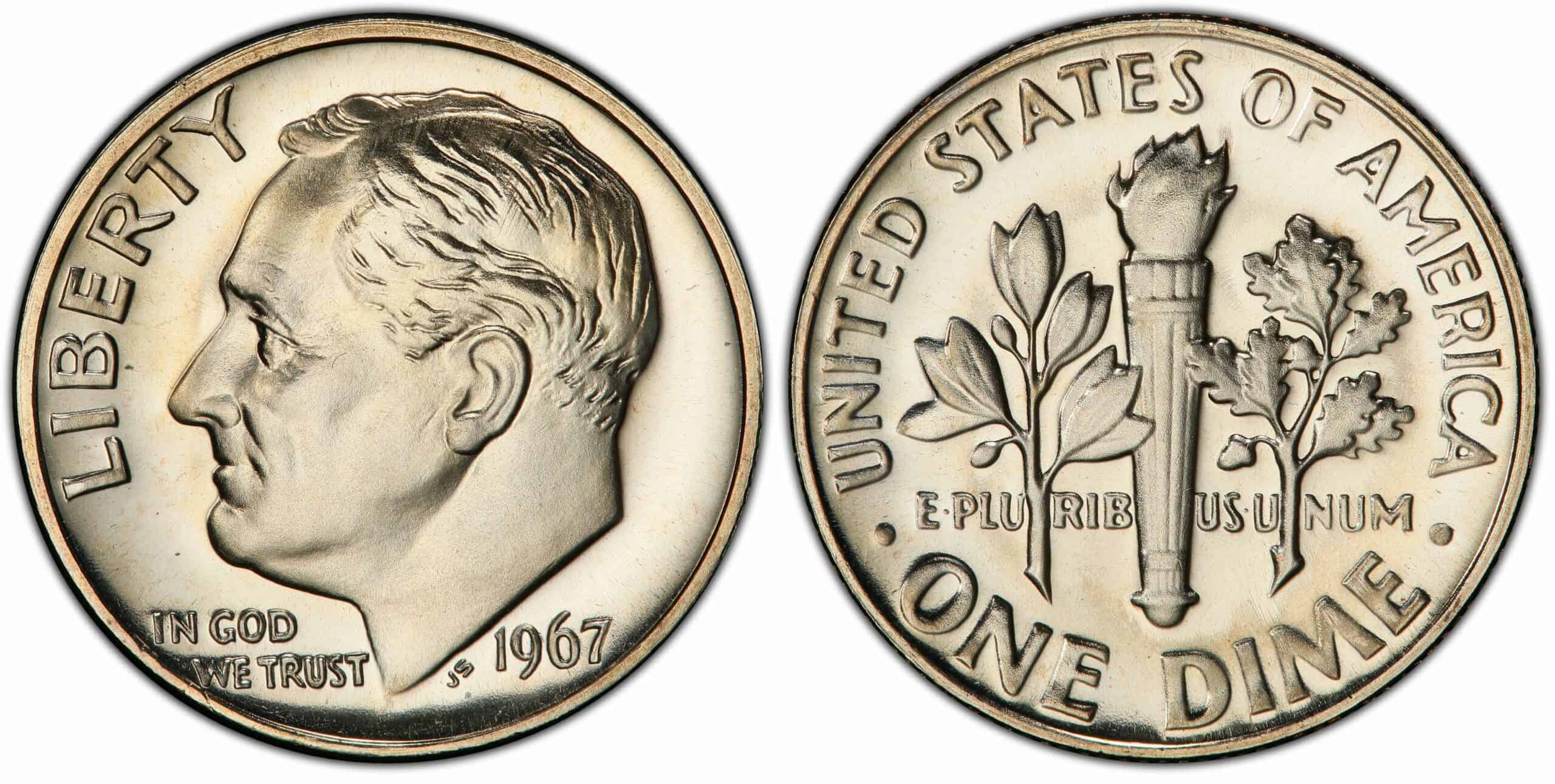 1967 Special Mint Set Dime