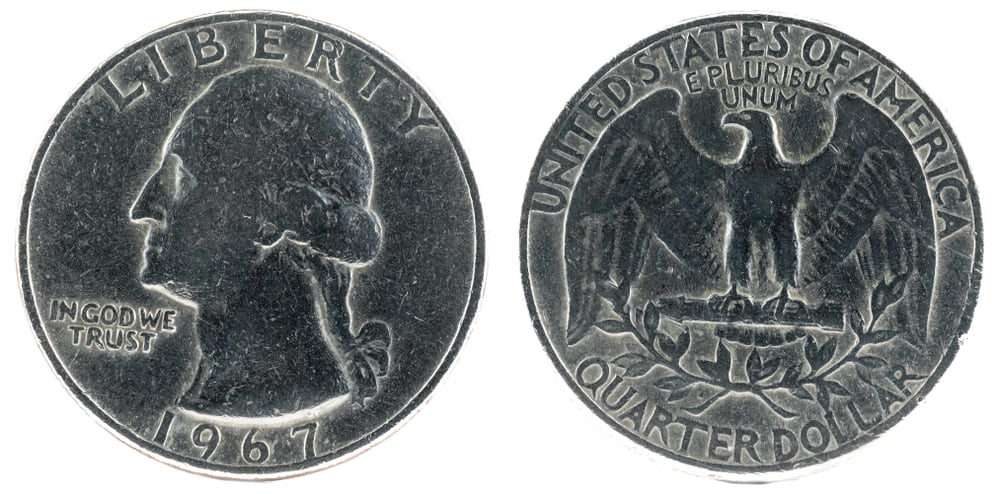1967 quarter value