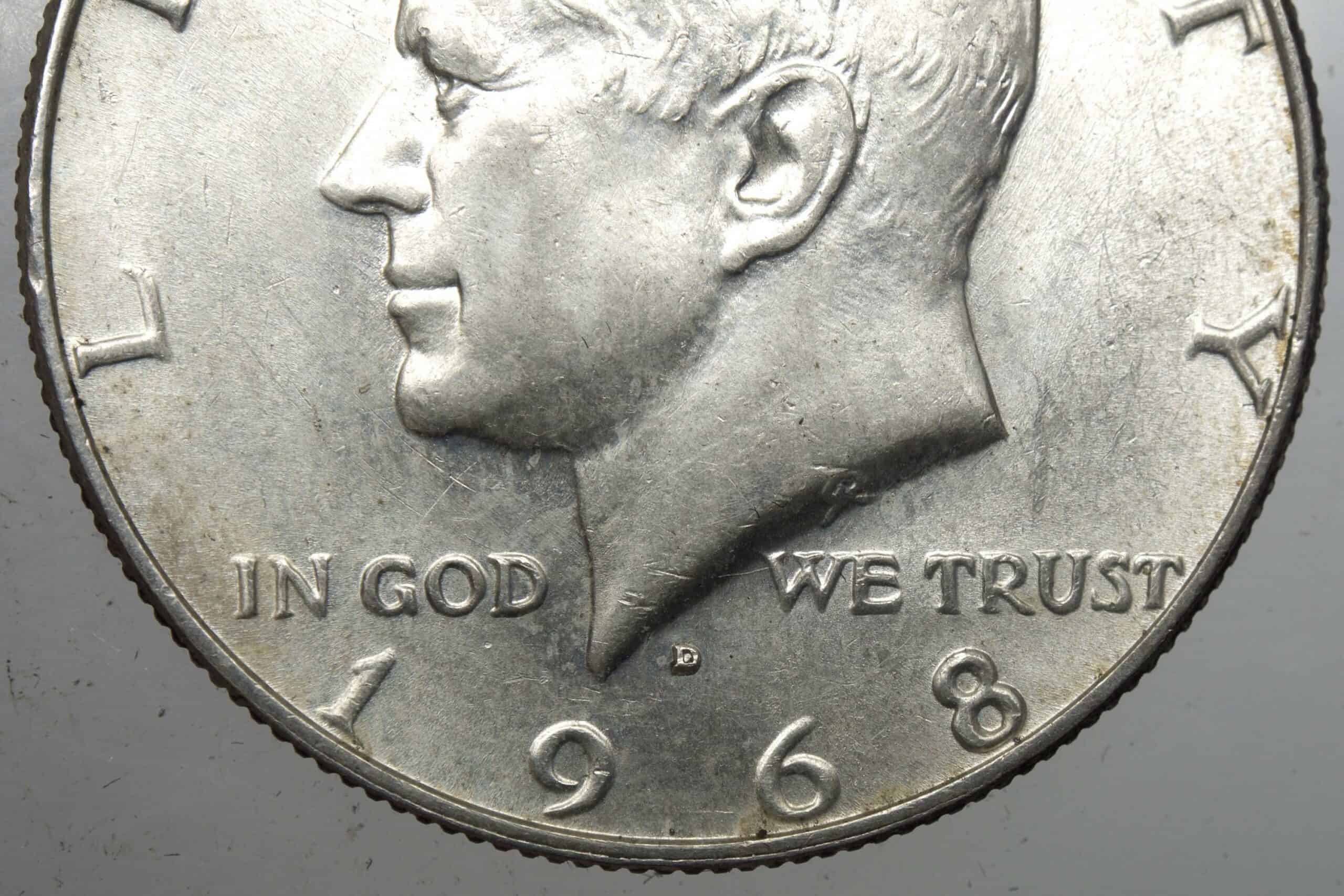 1968 Half Dollar Double Die