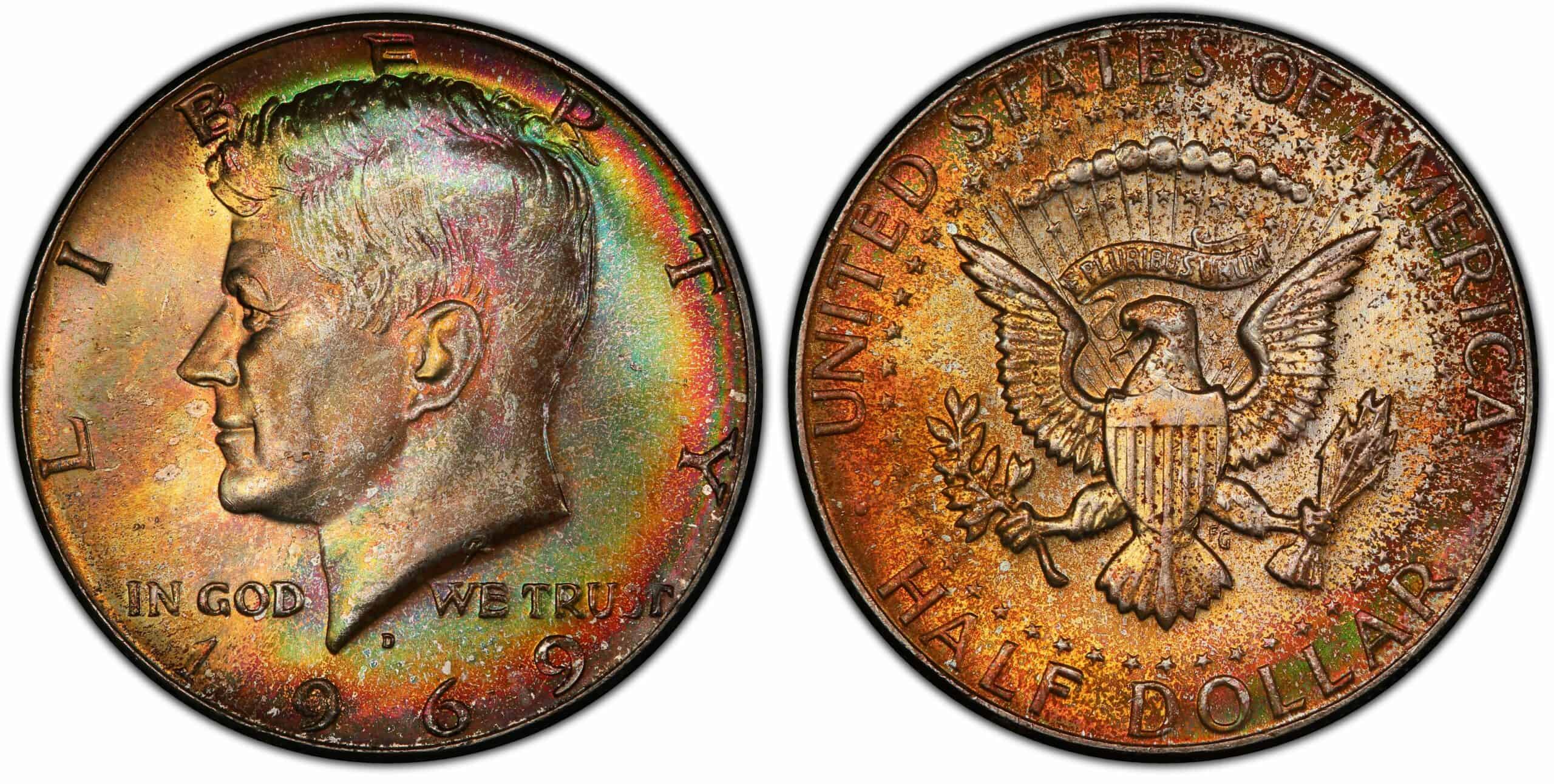 1969 Kennedy Half Dollar Details