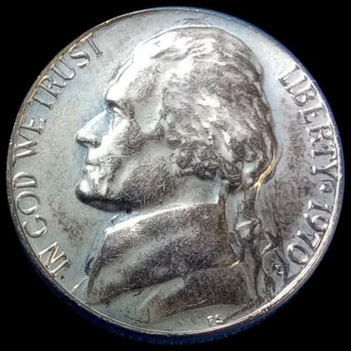 1970 Jefferson Nickel Doubled Die Error