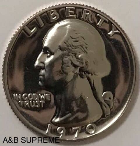 1970 S Mint Mark Quarter