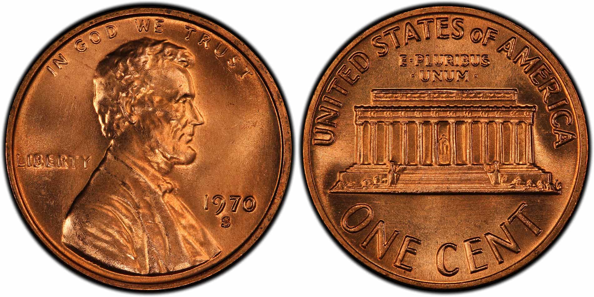 1970 S Penny Value (Small Date, Lg. Date, DDO)