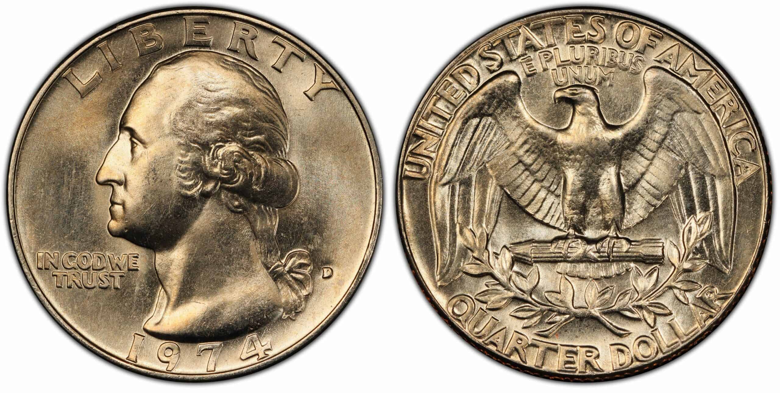 1974 D Quarter