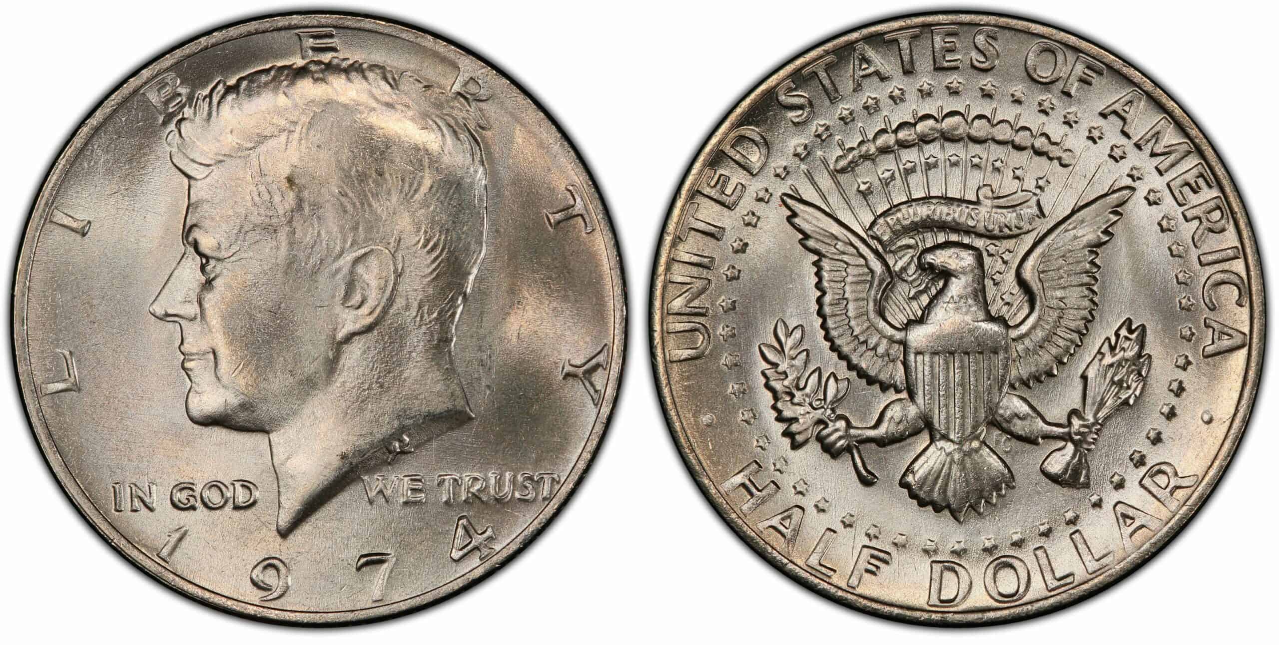1974 Half-Dollar No Mint Mark Value
