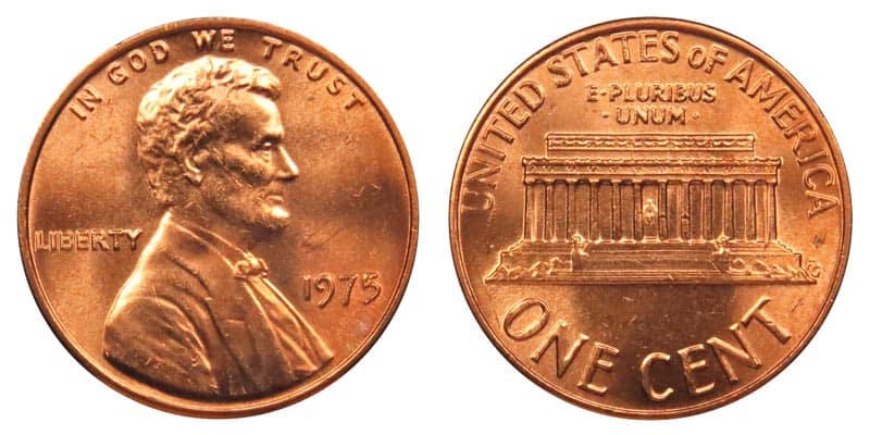 1975 Penny Details