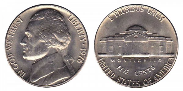 1976 "No Mint Mark" Nickel Value