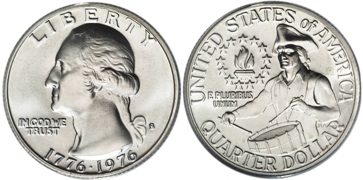 1776-1976 S Quarter Dollar Value