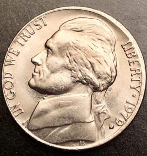 1979 Off-Center Nickel