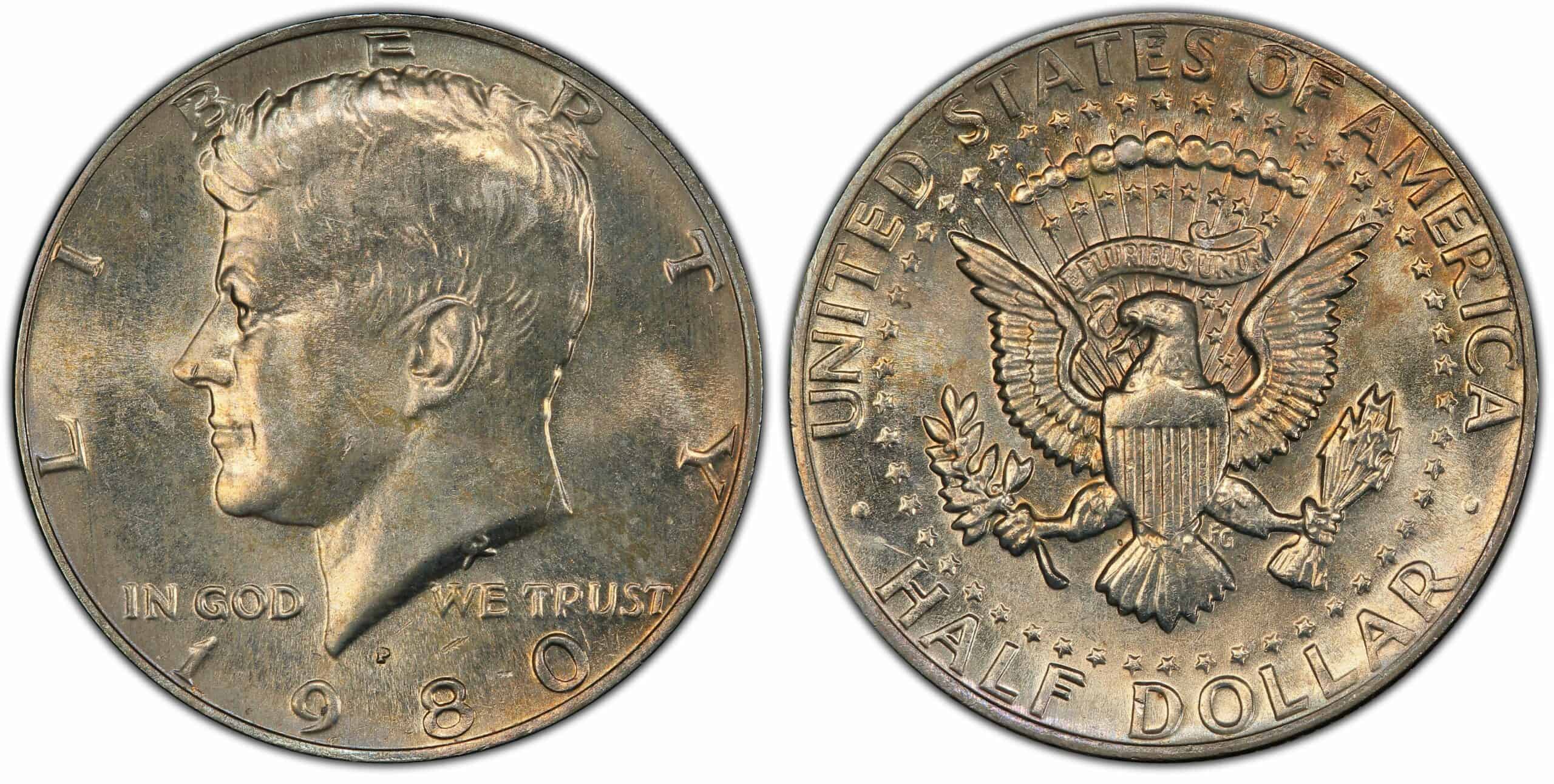 1980 P Half Dollar Coin