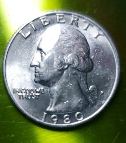 1980 Quarter with clad errors