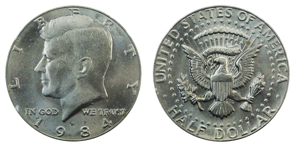 1984 D Half Dollar Value