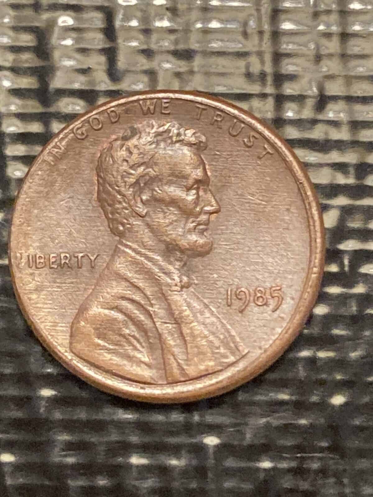1985 No Mint Penny value