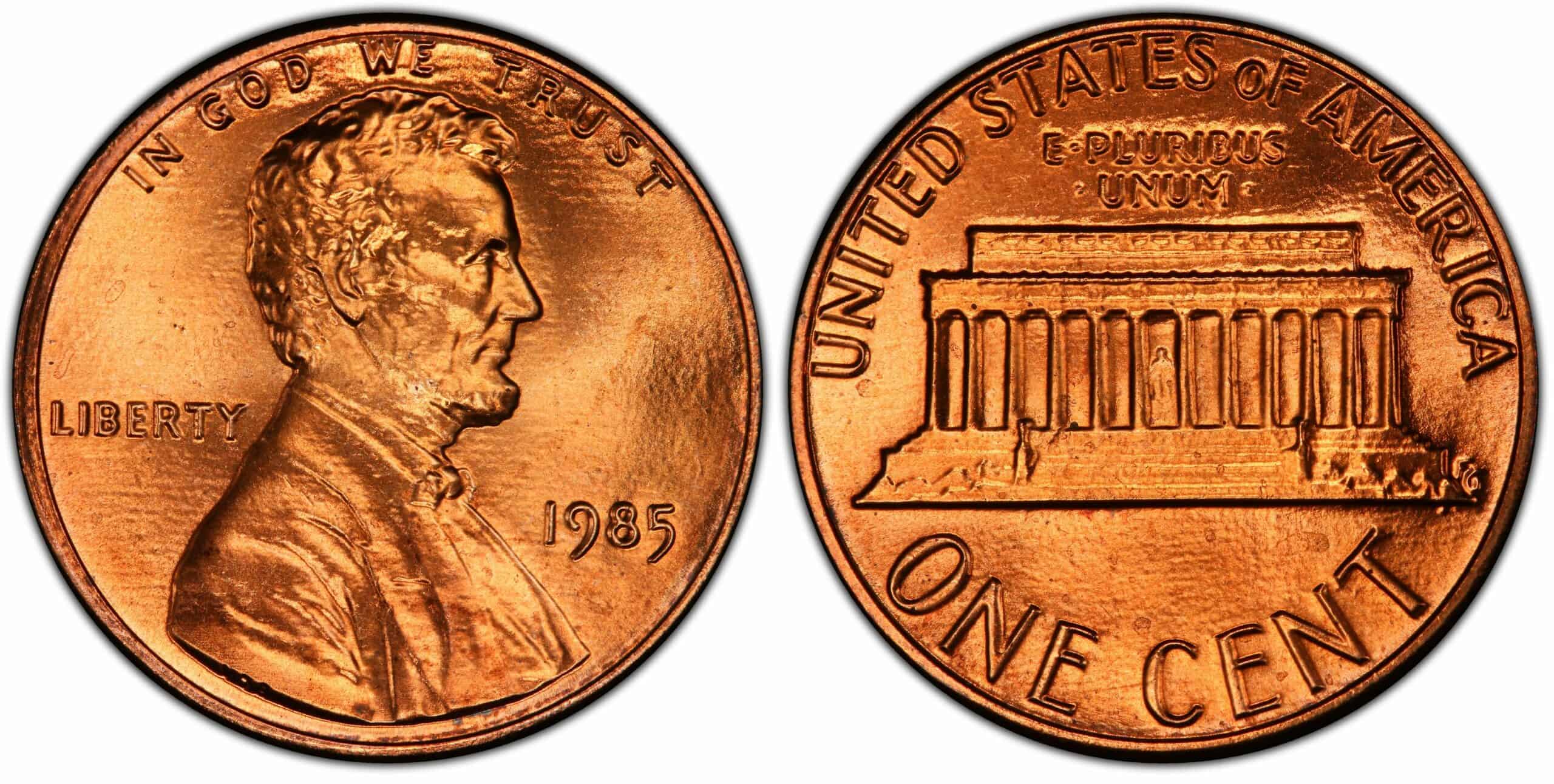 1985 Penny Details