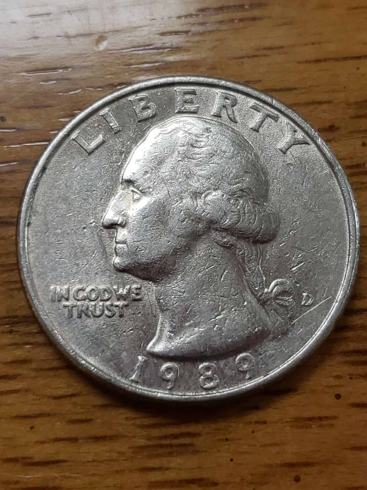 1989 D Mint Mark Quarter Value