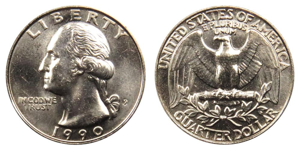 1990 P Quarter