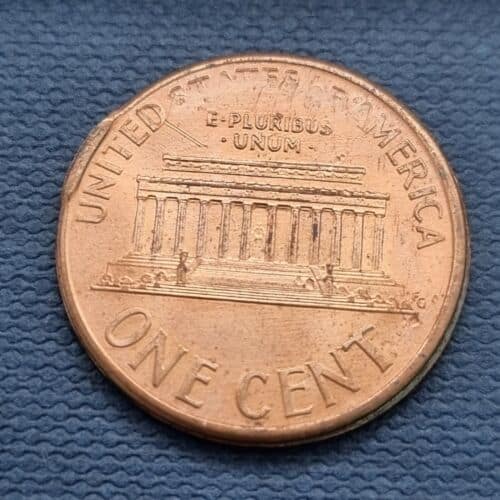1993 Penny Off-Center Error