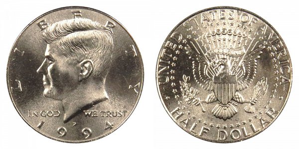 1994 P Half Dollar Value