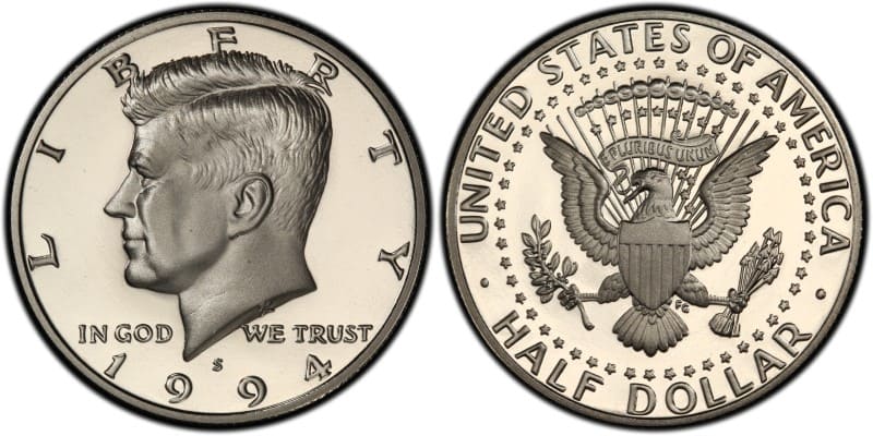 1994 S Kennedy Half Dollar (Proof)