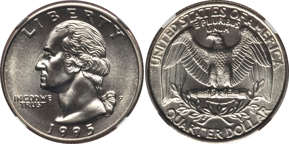 1995 (P) No Mint Mark Quarter Value