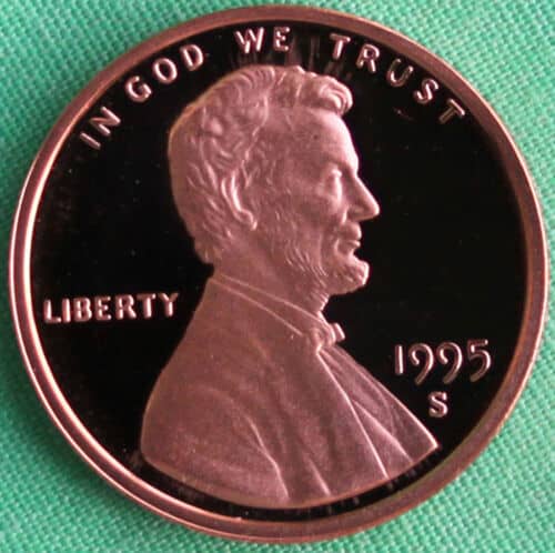 1995 S Mint Mark Penny Value