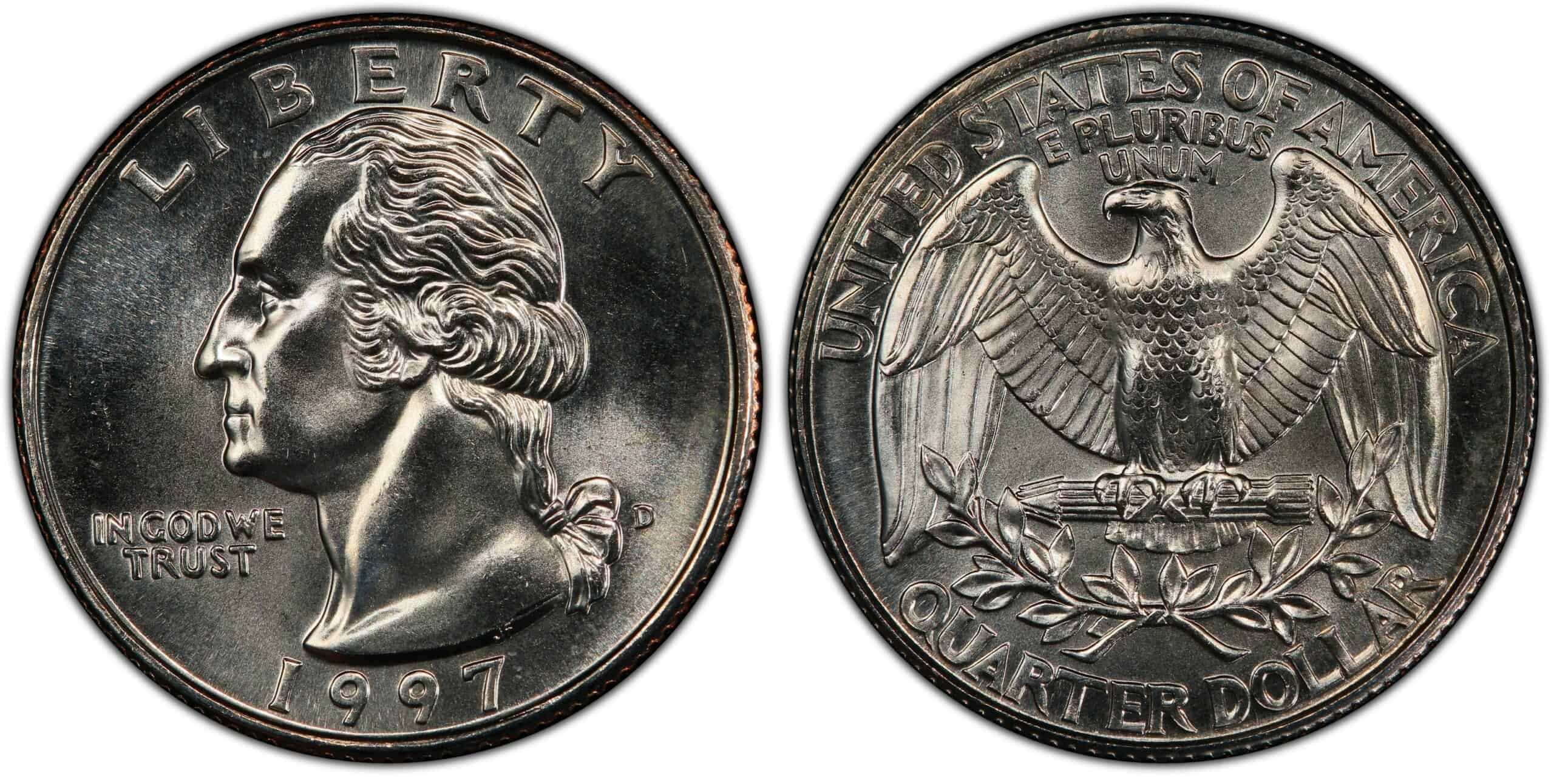  1997 D Mark Quarter Value