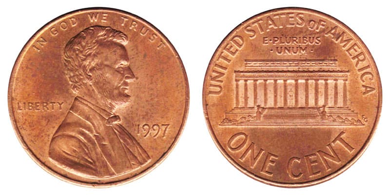 1997 No Mint Mark Penny Value