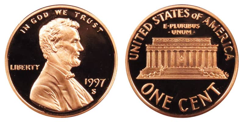 1997 “S” Proof Penny Value