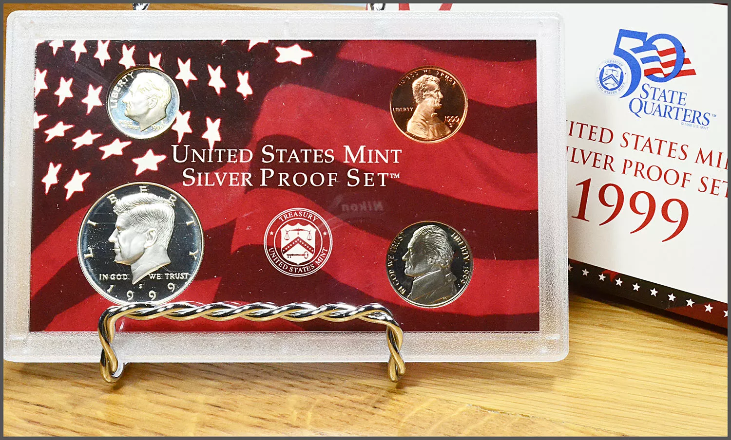 1999 "S" US Mint Proof Set - Silver 9 Piece Set