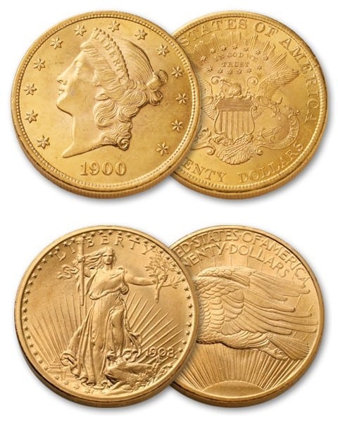 20 dollar gold coins value