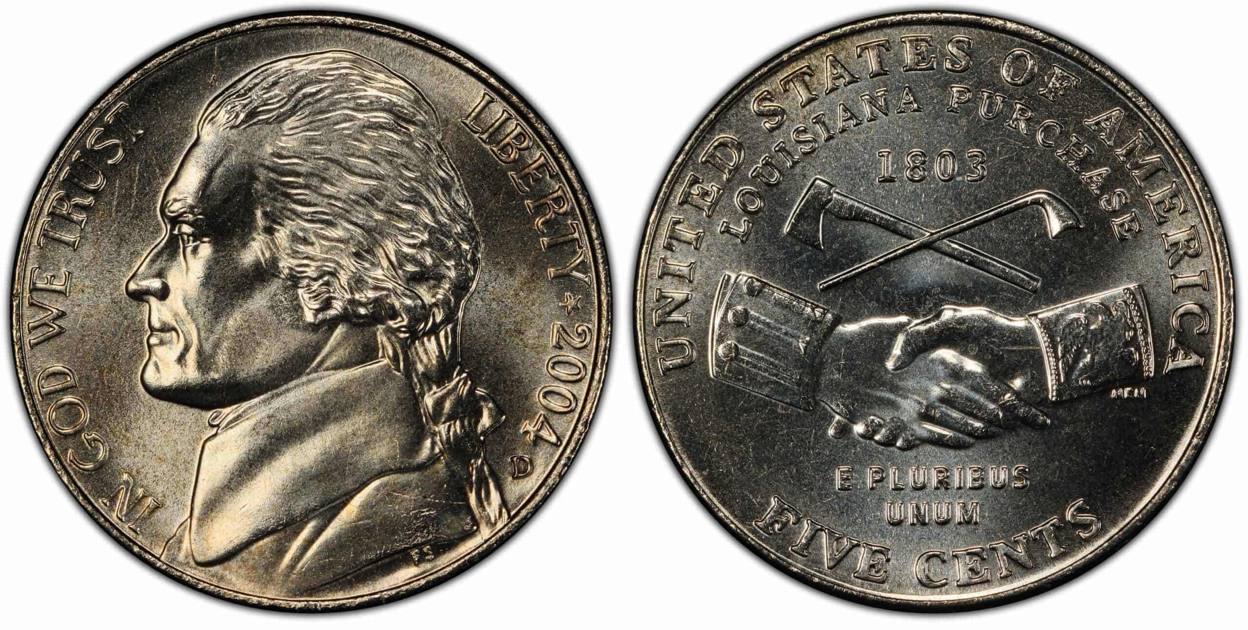 2004 D Nickel Peace Medal Value