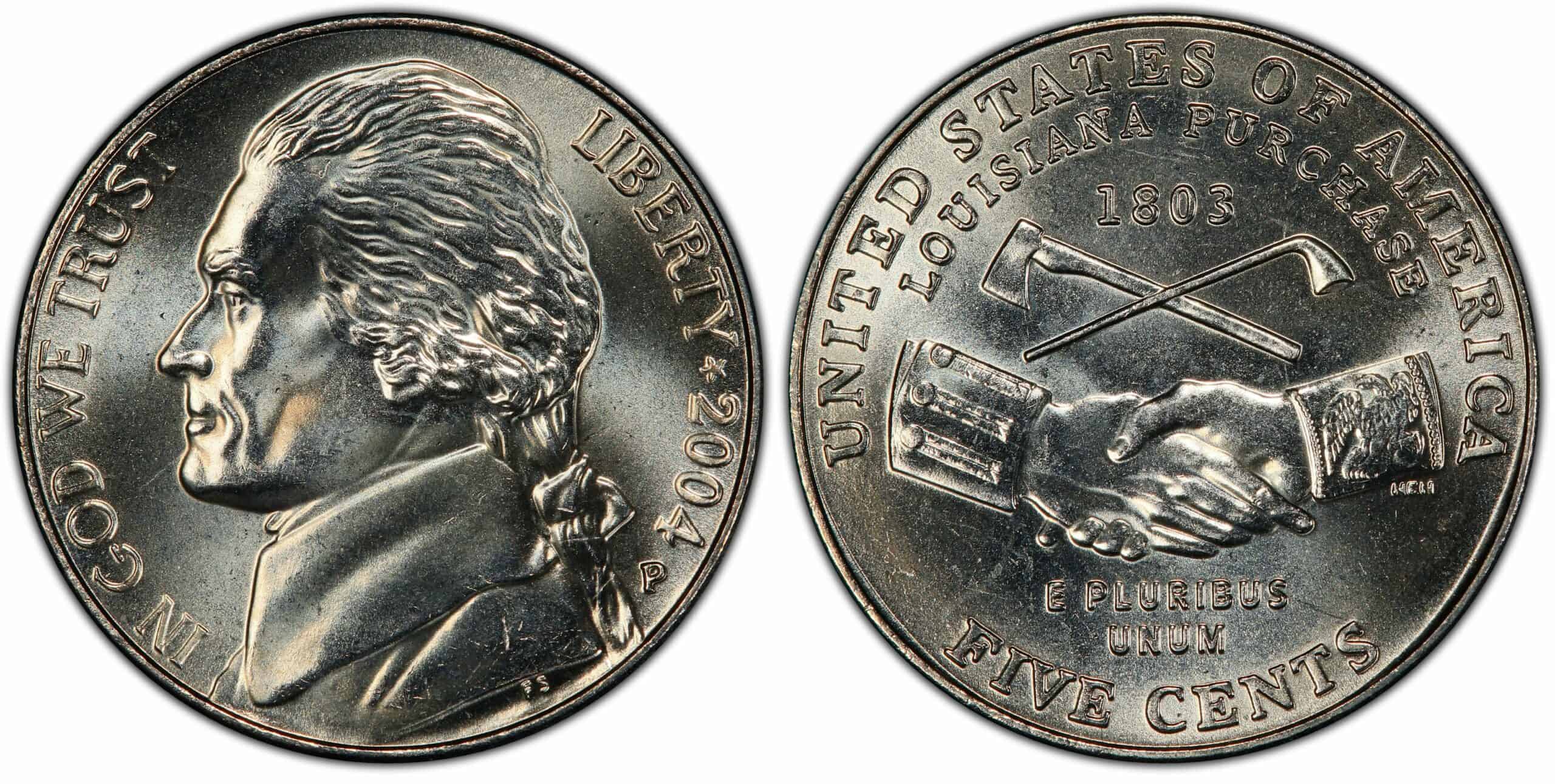 2004 (P) Nickel Peace Medal Value