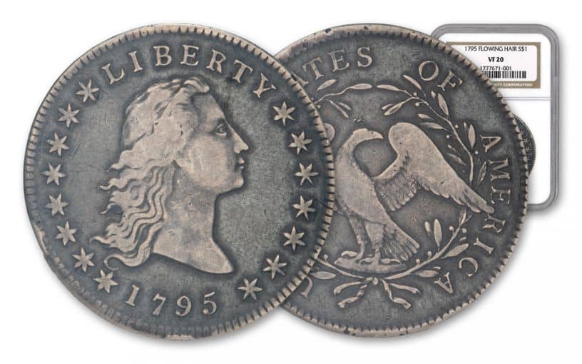The “Flowing Hair” 1795 Silver Dollar Details
