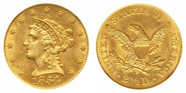 The Liberty Head 2.5 Dollar Gold Coin