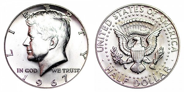 1967 No Mint Mark Half Dollar Value